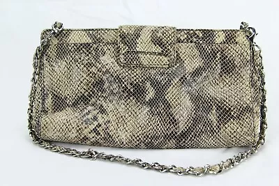 Judith Ripka Python Purse Tote Clutch Shoulder Bag  • $42.99