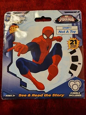 Marvel Ultimate Spider-Man 3D Adventures View Master 3 Reel Set • $16