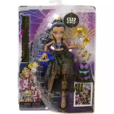 Monster High Cleo De Nile Doll In Ball Party Dress With Themed Accessories Girl • $24.89