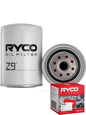 Ryco Oil Filter Z9 + Service Stickers Fits Toyota LandCruiser 4.2 FJ45RP • $45.22