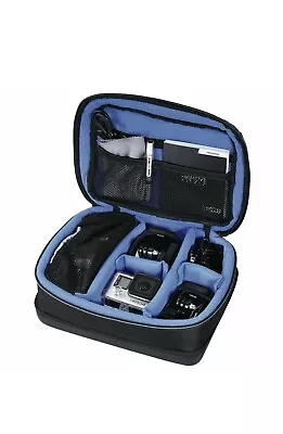 Hama Travel Storage Carry Case Bag Holder For GoPro Action Camera Black • £19.99