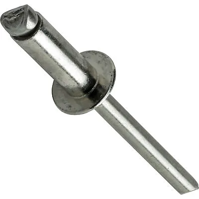 Stainless Steel Pop Rivets 1/8  X 1/4  Dome Head Blind 4-4 Quantity 100 • $15.69