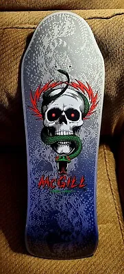 Powell Peralta Mike McGill Bones Brigade Series 12 Reissue Deck With Wall Mount • $295