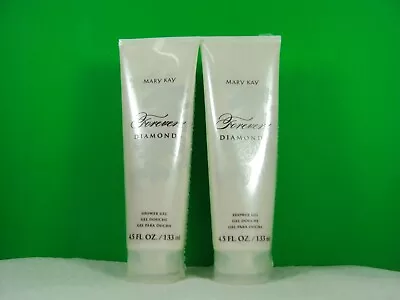 LOT OF 2 Mary Kay FOREVER DIAMONDS Shower Gel 4.5 Fl Oz. NEW SEALED (A29) • $23.99