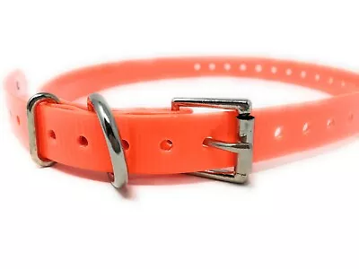 Kiwi Universal 3/4  Roller Buckle Hi Flex Strap Tri Tronics Compatible Orange • $14.99