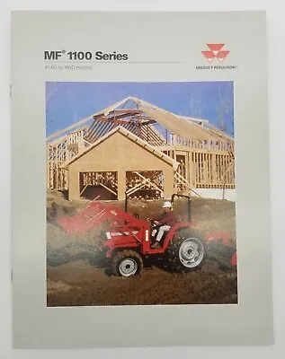 Massey Ferguson MF 1100 Series 41-60 PTO HP Tractor Dealer Sales Specs Brochure • $15.87