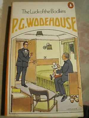 VTG 1973 THE LUCK OF THE BODKINS By P. G. Wodehouse PENQUIN PAPERBACK • $3.99