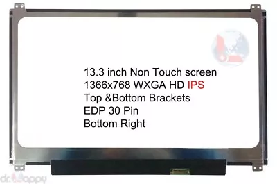 13.3  HD LCD Screen For Toshiba CB30-B007 Chromebook  PLM02A-00C001 Non Touch • $56.09