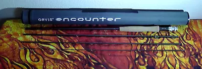 Orvis Encounter Fly Fishing Rod 8'6  5 Wt With Hard Carrying Case - Mint • $149.99