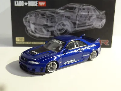 KAIDO HOUSE X MINI GT - 1994 NISSAN SKYLINE GT-R (R33) KAIDO WORKS V2 #089 • $24.95