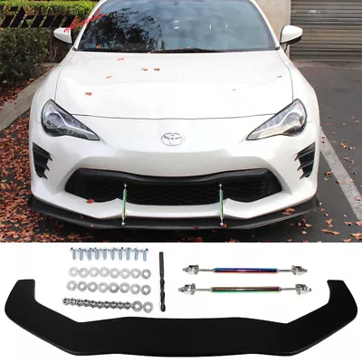 Fits 13-16 Scion FR-S/13-20 Subaru BRZ/Toyota 86 Front Bumper Lip + Splitter Rod • $115.49