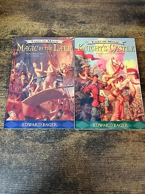 TALES OF MAGIC Series Lot  2 Paperback Books By Edward Eager Magic By The Lake + • $6.99