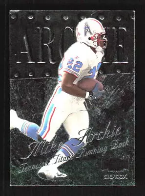 1999 SkyBox Metal Universe Mike Archie   #118  RC • $1.99