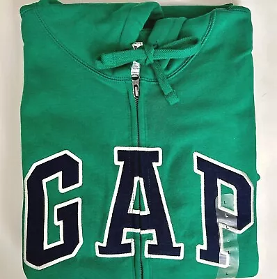 GAP Logo Zip Hoodie Long Sleeve Sweatshirts For MEN U Pick S M L XL XXL NEW • $36.95