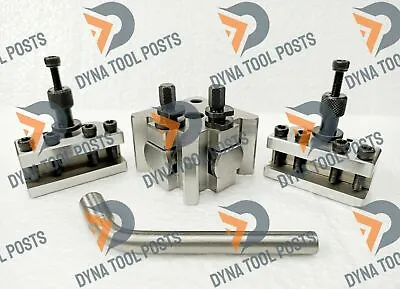 3 Pieces Set T37 Quick Change Tool Post For MyFord / Super 7 / ML 7 Lathes • £84.10