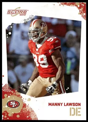 2010 Score #251 Manny Lawson 49ERS • $1.75