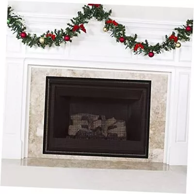 Fireplace Screen Safe Mesh GateFireplace Mesh Screen Curtain Fireplace 45 X34  • $24.25