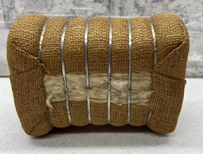 Souvenir Of Arkansas Cotton Bale Real Cotton Wrapped In Burlap Decor • $15.99