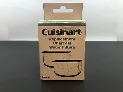 $6.99 • Buy Cuisinart DCC-RWF 12 Cup Replacement Charcoal Bag Water Filters