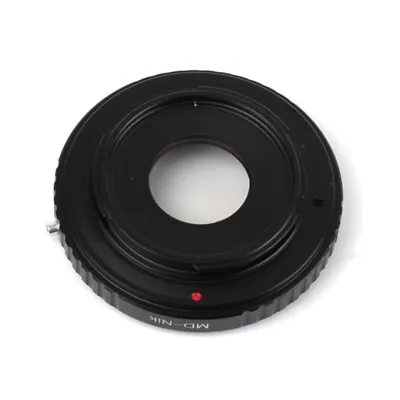 Adapter Ring For Minolta MD Lens To Nikon Mount Camera With Optical Glass • $15.05