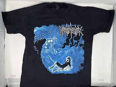 90s Mortification Triumph Of Mercy T-Shirt Christian Metal Australian S Small • $79.95