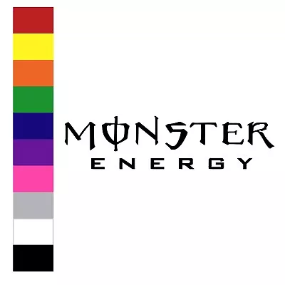 Monster Energy Drink Claw Logo Vinyl Bumper Sticker Car Decal- Color & Size • $0.99