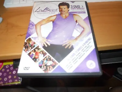 $26.74 • Buy LaBlast 3 DVD Dance Workout Collection Cha Cha Disco Salsa Jive Louis Van Amstel