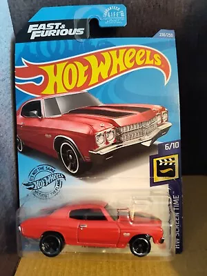 Hot Wheels '70 Chevelle SS Red • $13.17