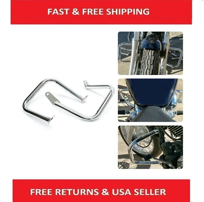 $54.67 • Buy For Yamaha V Star 650 450 XVS650 Motorcycle Crash Bars Engine Guards Highway