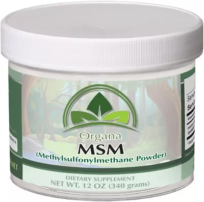 The BEST MSM By Organa Pure Fast Dissolving Crystal Powder Methylsulfonylmethane • $27.97