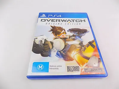 $29.88 • Buy Mint Disc Playstation 4 Ps4 Overwatch Origins Edition Over Watch Free Postage