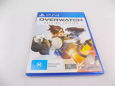 Mint Disc Playstation 4 Ps4 Overwatch Origins Edition Over Watch Free Postage • $14.94