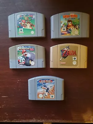 Nintendo 64 Games Bundle N64 (PAL) • $150