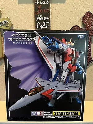 Masterpiece Transformers Starscream MP-11 New & Factory Sealed (Authentic) • $350