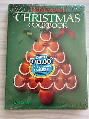 Vintage SEALED Betty Crocker's Christmas Cookbook (1982 Hardcover) Golden Books • $4.49