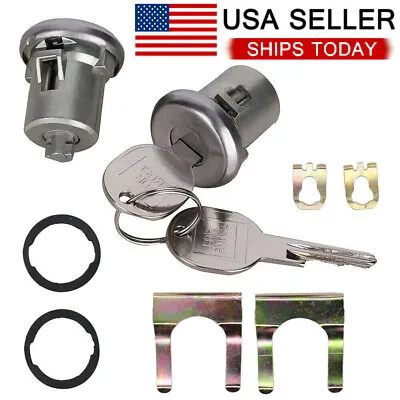 For Chevy Truck C10 C20 C30 1500 SUV Door Lock Cylinder With Keys Replacement • $13.55