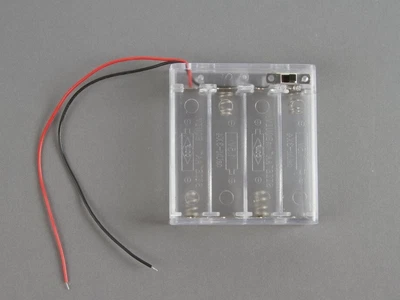 £2.49 • Buy AA 4 X AA Battery Enclosed Holder Wire On Off Switch Hobby Model Toy 6V