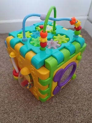 Activity Cube Baby Toys - 6 In 1 Shape Sorter/Educational/Music  • £14