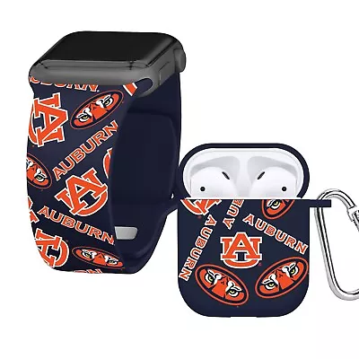 Auburn Tigers HD Apple Watch Band And AirPods 1 & 2 Combo Package • $44.99