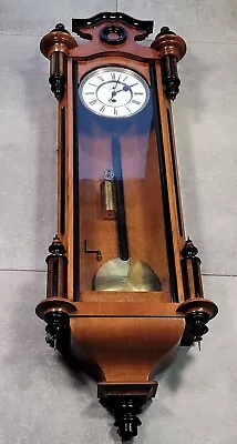 Large Single Weight Vienna Regulator Wall Clock Remember  • $616.05