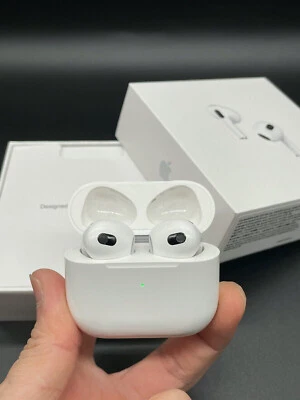 $115 • Buy Apple AirPods 3rd Generation Bluetooth Wireless Earbuds Charging Case - White