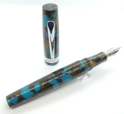 Monteverde Giant Sequoia Fountain Pen Southwest Blue Brown New In Box • $64.95