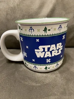 NEW Disney Star Wars Mandalorian Baby Yoda The Child Ceramic Mug 20oz Holiday • $4