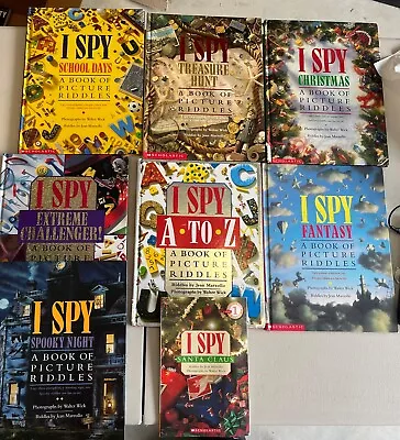 I Spy Books Lot 7 Hardcover One Soft • $27.99