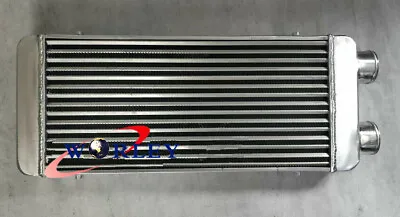 Front Mount Aluminum Turbo Intercooler 600x300x70mm Same Side 76mm Inlet/Outlet • $144