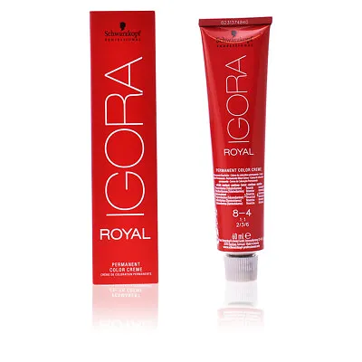 Schwarzkopf Igora Royal 60ml Tint Dye Hair Colour NATURALS-  AUSTRALIAN STOCKIST • $24.95