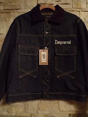 Dsquared2  Men's Denim Jacket 100%authentic Italy 48/s • $950