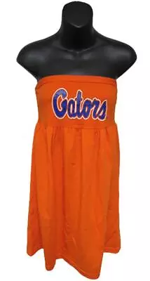 New Florida Gators Womens Sizes S-M Orange Strapless Dress • $17.63