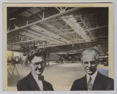 Vintage 1930s Ford Trimotor Henry Ford & William Bushnell Stout Photos #13 (2pc) • $19.97