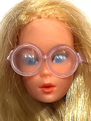 Vintage 1971 Mattel Malibu Barbie & PJ MOD ROUND LAVENDER BUBBLE GLASSES - Japan • $30